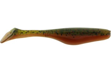 Image of Bass Assassin Lures Turbo Shad Swimbait, 4in, 10 per Pack, Drunk Monkey, 4, TSA30514