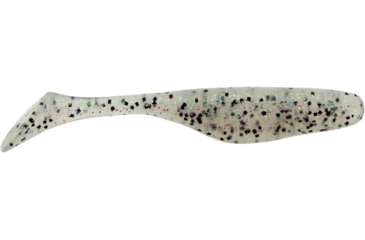 Image of Bass Assassin Lures Turbo Shad Swimbait, 4in, 10 per Pack, Green Moon, 4, TSA30435