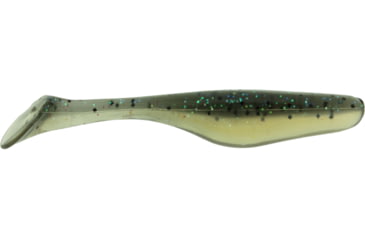 Image of Bass Assassin Lures Turbo Shad Swimbait, 4in, 10 per Pack, Grey Ghost, 4, TSA30443