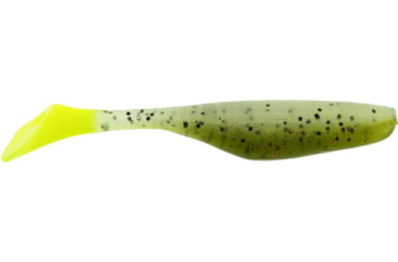 Image of Bass Assassin Lures Turbo Shad Swimbait, 4in, 10 per Pack, Hot Chicken, 4, TSA30264