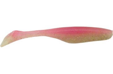 Image of Bass Assassin Lures Turbo Shad Swimbait, 4in, 10 per Pack, Laguna Shrimp, 4, TSA30595