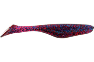 Image of Bass Assassin Lures Turbo Shad Swimbait, 4in, 10 per Pack, Plum, 4, TSA30420