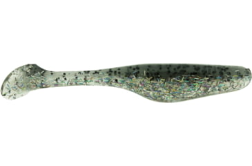 Image of Bass Assassin Lures Turbo Shad Swimbait, 4in, 10 per Pack, Silver Mullet, 4, TSA30387