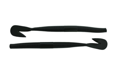 Image of Bass Assassin RSB Worm, 8, 7.25in, Black, RSB53100