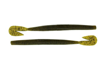 Image of Bass Assassin RSB Worm, 8, 7.25in, Green Pumpkin, RSB53458