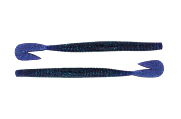 Image of Bass Assassin RSB Worm, 8, 7.25in, Junebug/Red Glitter, RSB53360