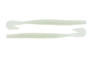 Image of Bass Assassin RSB Worm, 8, 7.25in, Snow Storm, RSB53438