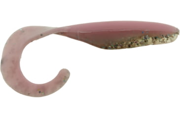 Image of Bass Assassin Walleye Assassin Curly Shad, 4in, 10 per Pack, Pink Diamond, 4, WC33374