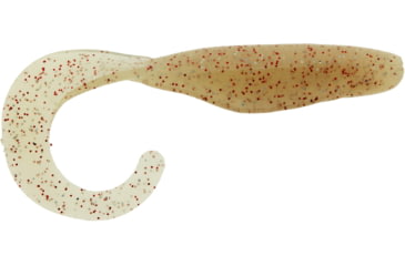 Image of Bass Assassin Walleye Assassin Curly Shad, 4in, 10 per Pack, Shrimp, 4, WC33409