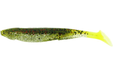 Image of Bass Assassin Walleye Assassin Die Dapper, 3in, 10 per Pack, Chicken on a Chain, 3, WDD82214