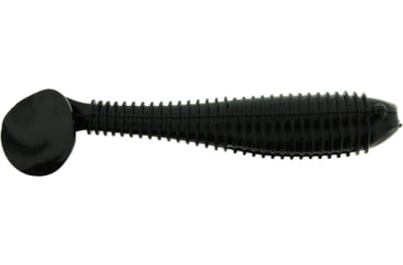 Image of Bass Assassin Walleye Assassin Litl Boss, 3.5in, 6 per Pack, Black, 3.5, WBS31100