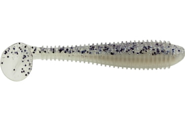 Image of Bass Assassin Walleye Assassin Litl Boss, 3.5in, 6 per Pack, Crystal Shad, 3.5, WBS31343