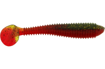 Image of Bass Assassin Walleye Assassin Litl Boss, 3.5in, 6 per Pack, Freak Show, 3.5, WBS31556