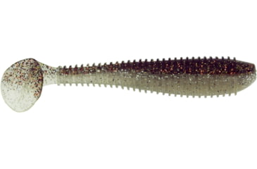 Image of Bass Assassin Walleye Assassin Litl Boss, 3.5in, 6 per Pack, Mama's 14K, 3.5, WBS31312