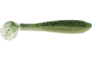 Image of Bass Assassin Walleye Assassin Litl Boss, 3.5in, 6 per Pack, Silver Flash Minnow, 3.5, WBS31423