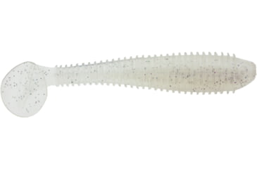Image of Bass Assassin Walleye Assassin Litl Boss, 3.5in, 6 per Pack, Snow Storm, 3.5, WBS31438