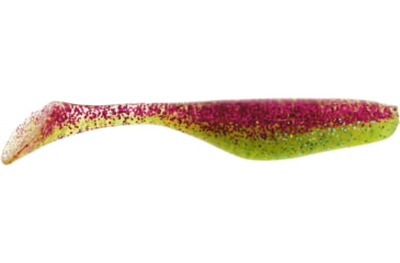 Image of Bass Assassin Walleye Assassin Turbo Shad, 4in, 10 per Pack, Pimp Daddy, 4, WA32569