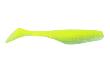 Image of Bass Assassin Walleye Turbo Shad, 10, 4in, Treuse Goose, WA32319