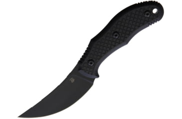 Image of Bastinelli Creations Chopper Fixed Blade Knife, 3.5 black oxide coated Bohler M390 stainless upsw, Black textured G10 handle, CHOPPER FIXED BLADE