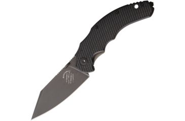 Image of Bastinelli Creations Dragotac Compact Framelock Folding Knife,3.625in,D2 Tool Steel,Standard Edge,Black G10 Handle BASDCB