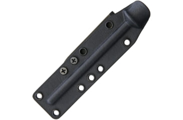 Image of Bastinelli Creations Ice Scream Ice Pick Knife, 8.63in Overall, 4.25in Blade, Black Aluminum Handle, Hdl420 Steel Pick, Sheath, ICE SCREAM BLACK