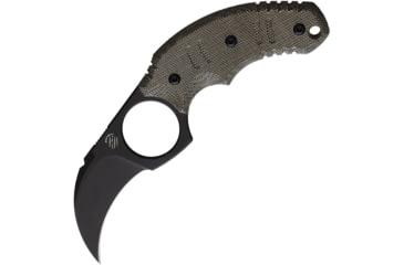 Image of Bastinelli Creations Ligament Fixed Blade OD Green