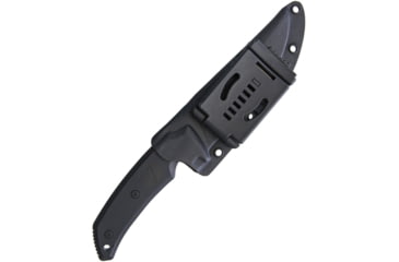 Image of Bastinelli Creations PY Trainer Knife, 10.5in Overall, 5in Unsharpened Blunt Tip Blade, One Piece Polymer Construction, Black Kydex Sheath, PY TRAINER