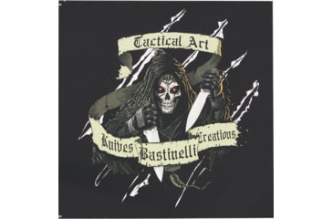 Image of Bastinelli Creations Reaper Sticker, 2.88in X 2.88in, Color Reaper Artwork, BASTINELLI REAPER STICKER
