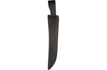 Image of Bastinelli Creations Separateur Knife, 18.75in Overall, 13in Black Oxide Coated 12C27 Sandvik SS Modified Tanto Blade, Black Sculpted G10 Handle, Black Leather Sheath, SPARATEUR CERAKOTE