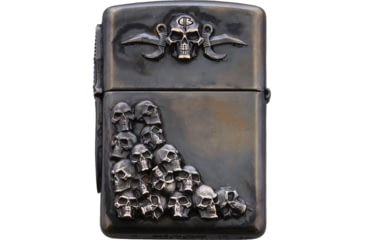 Image of Bastinelli Creations Skulls Zippo Lighter Double