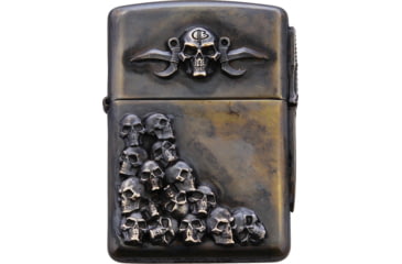 Image of Bastinelli Creations Skulls Zippo Lighter Double