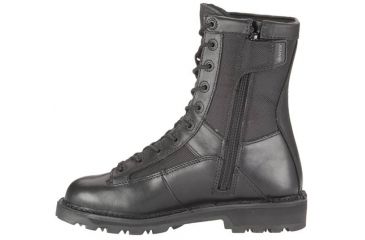Image of Bates Footwear 8in DuraShocks Lace-to-toe Side Zip Boot, Black, 10.0EW 018464235227
