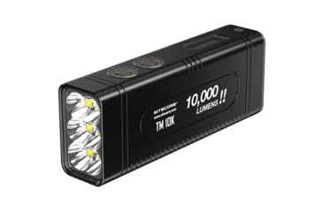 Image of Battlbox Black Nitecore TM10K Tiny Monster 10,000 Lumen Burst Rechargeable Flashlight, SV294443