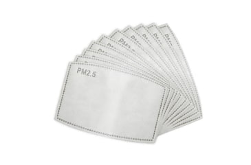 Image of BattlBox Mask Replacement Filters, 10 per Pack, White, One Size, SV294450