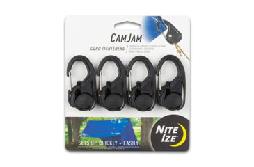 Image of Battlbox.Com Nite Ize CamJam Tightener/Tie Down Mechanism 4-Pack, NCJ-01-4R3