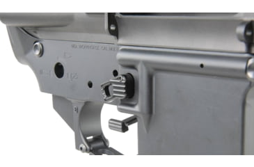 Image of Battle Arms Development AR-15/M16/M4 Ambidextrous Bolt Catch Kit, Phosphate, Black, BADEBCAMBIKIT