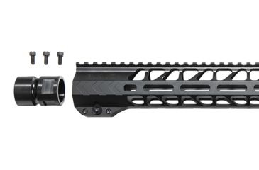 Image of Battle Arms Development Battlearms Workhorse Mlok Handguard, Black Anodized, 15in, BAD-WH-15-MLOK