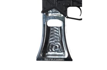 Image of Battle Arms Development Display Stand, 6061-T6 Aluminum Billet, Raw Aluminum, BAD-ARS15