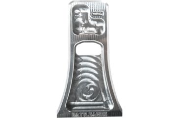 Image of Battle Arms Development Display Stand, 6061-T6 Aluminum Billet, Raw Aluminum, BAD-ARS15