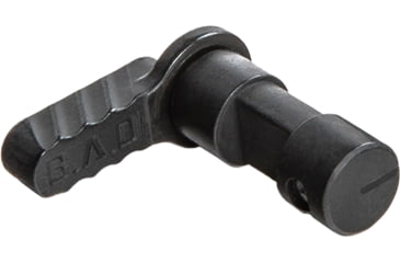 Image of Battle Arms Development Enhanced Single Side Safety Selector, AR-15/AR-10, Black Phosphate, BAD-E4S-IC
