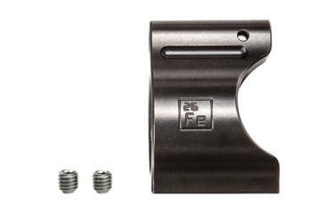 Image of Battle Arms Development Gas Block, Light Weight, Low Profile, .750, 4140 Steel, Black Nitride, BAD-LGB-Fe-750-BN