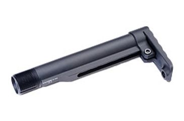 Image of Battle Arms Development Lightweight Butt Stock, 6-Position Mil-Spec Buffer Tube, Carbine Length, Black BAD-LBS-MIL-6C-PKG1