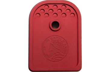 Image of Battle Arms Development Magazine Baseplate Glock 9mm, Red, BAD-BP-G9-R