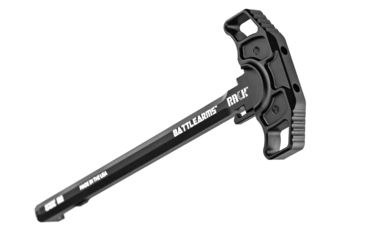 Image of Battle Arms Development RACK AR15 Ambidextrous Charging Handle, Black, BAD-RACK-15