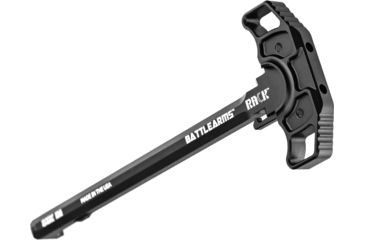 Image of Battle Arms Development RACK AR15 Ambidextrous Charging Handle, Black, BAD-RACK-15
