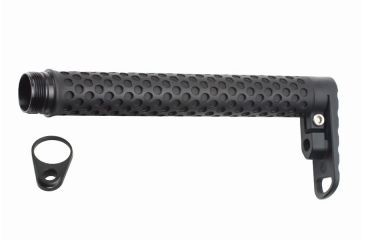Image of Battle Arms Development Rifle Length Lightweight Fixed ButtStock Combo / Qd End Plate, Black SABERTUBE-QD-R-B-COMBO