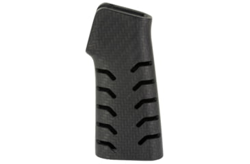 Image of Battle Arms Development Ultralight Chevron Carbon Fiber Pistol Grip, Black, Carbon Fiber Construction, Fits AR Rifles