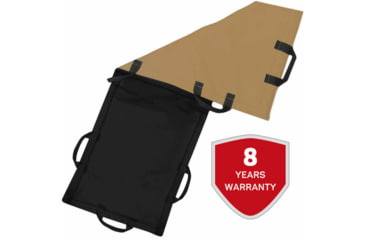 Image of Battle Steel Battle Steel Ballistic Blanket, Level IIIA, 2' x 6', Coyote/Black, BATTLESTEEL-BBIIIA62-COYOTE