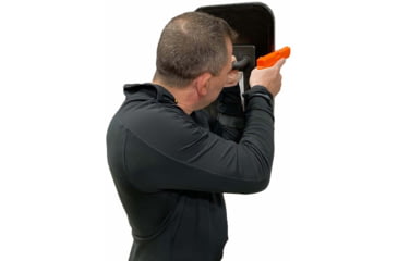 Image of Battle Steel Ballistic Shield Level Iiia+ - 12x24 - Shooters Cut - BS-1224IIIA+