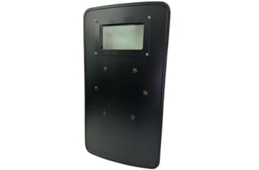 Image of Battle Steel Ballistic Shield W/ Xl Viewport, Level III, 36x20, Black, BattleSteel-605-03